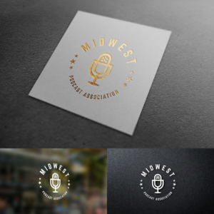 Midwest Podcast Association | Logo Design by Paperfox Designs