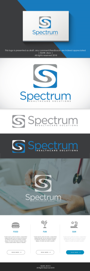Spectrum Healthcare Solutions  | Design de Logo par Kim Ji