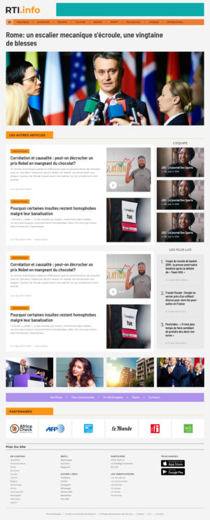 Redesign a TV Station website | Web Design par Ved Web Services