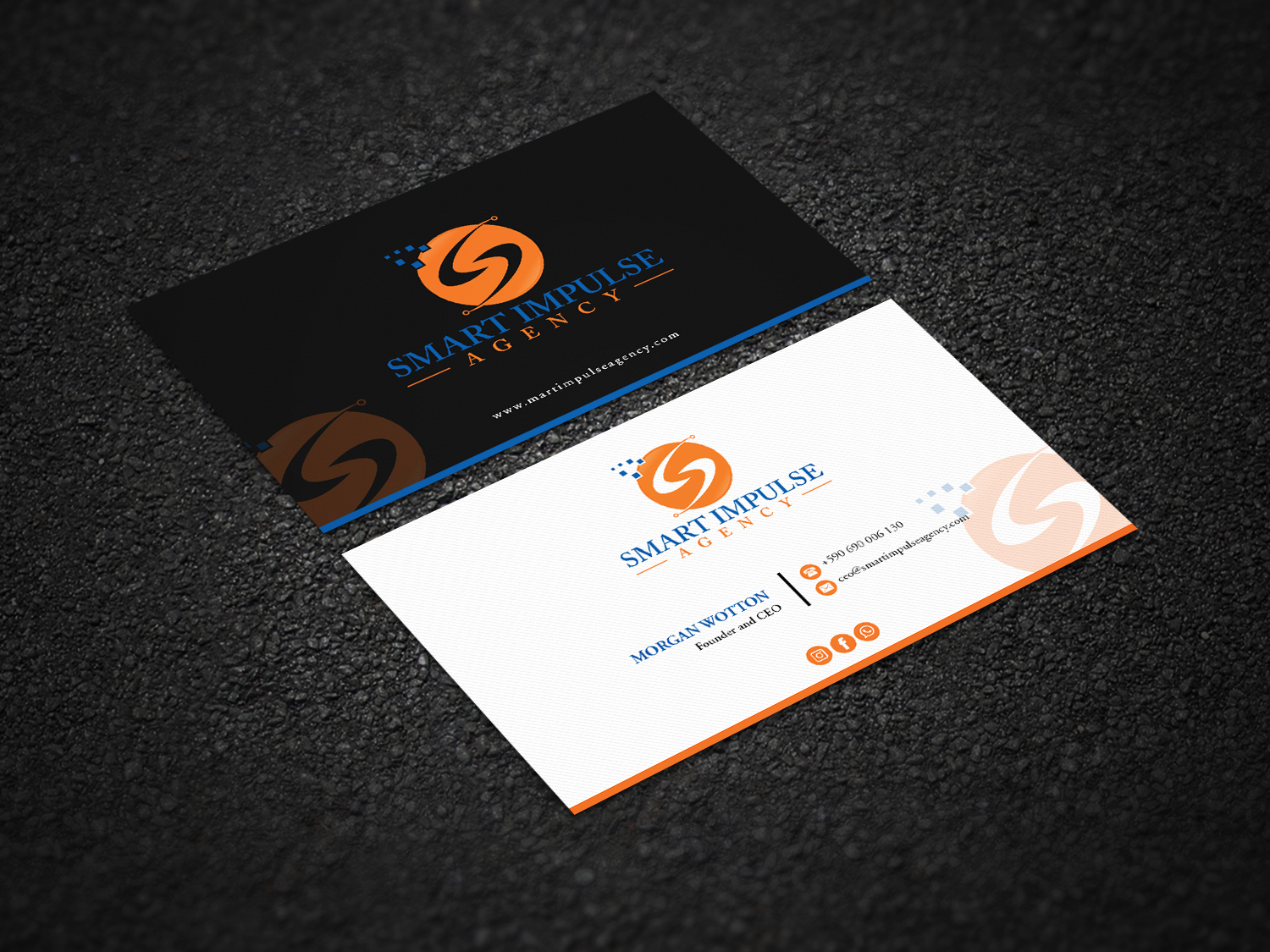 Business Card Design by Pointless Pixels India for this project | Design #22689550
