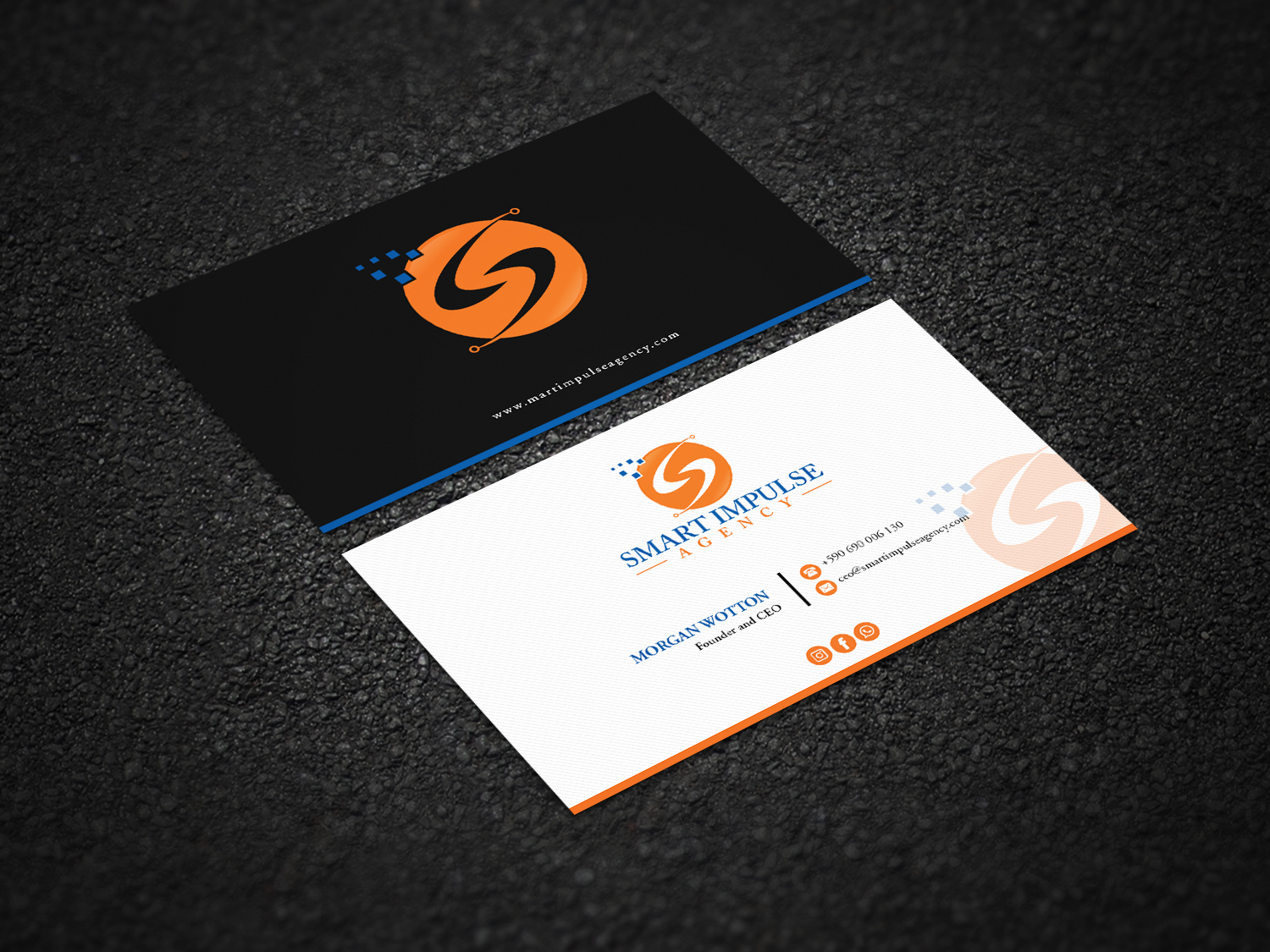 Business Card Design by Pointless Pixels India for this project | Design #22689553
