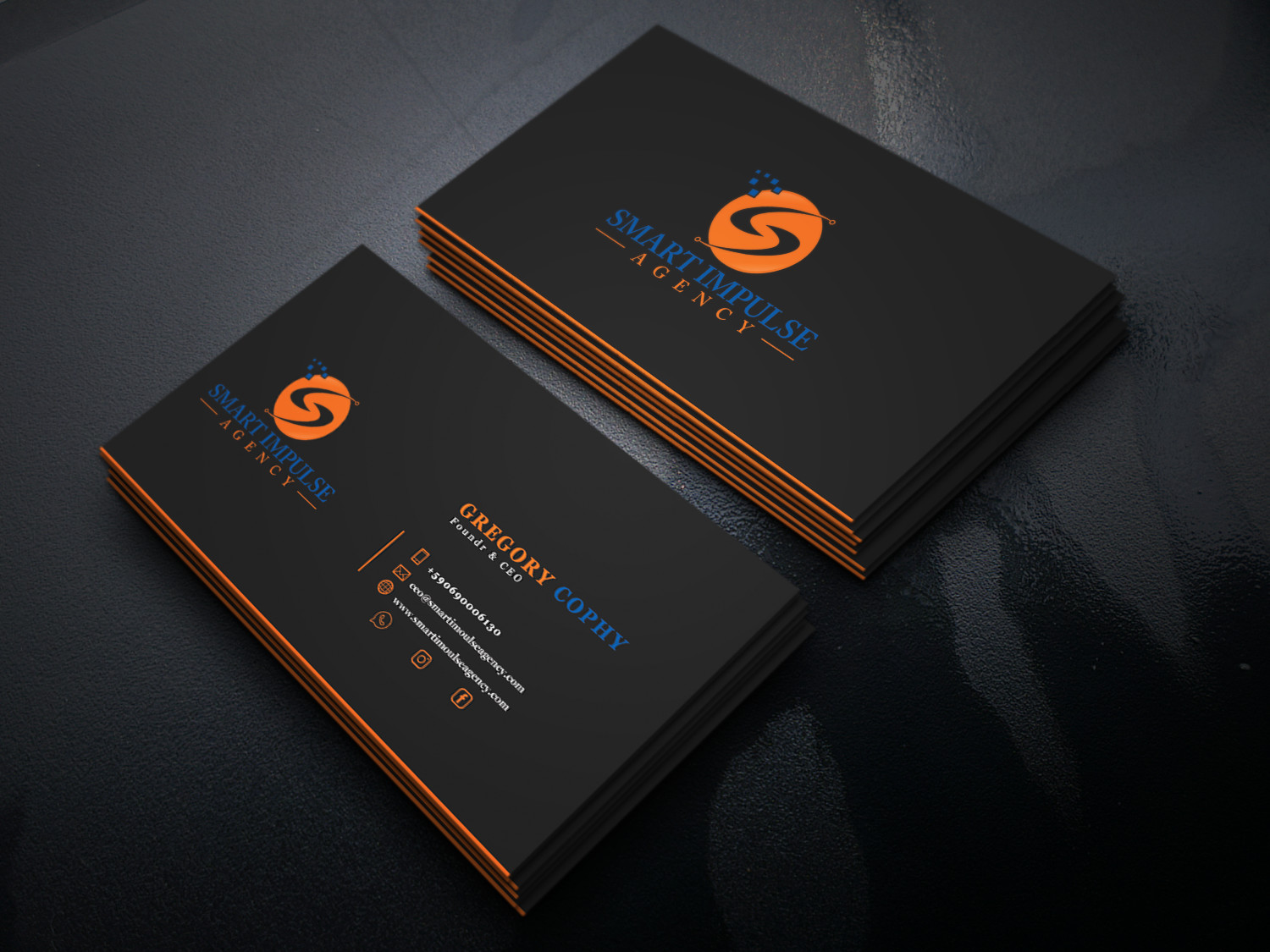 Business Card Design by CoolAngel28 for this project | Design #22693148