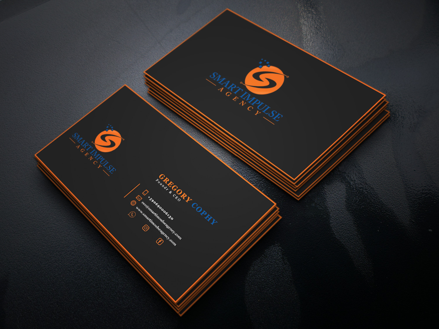 Business Card Design by CoolAngel28 for this project | Design #22693151