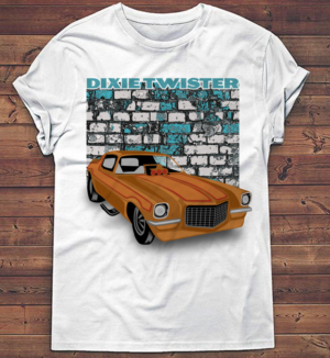 Dixie Twister nostalgia funny car  | Diseño de Camiseta por creative gravity