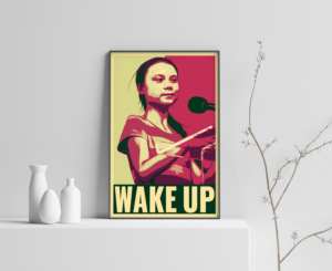 Greta Thunberg ACT Poster | Graphic Design by Navisol Creatives