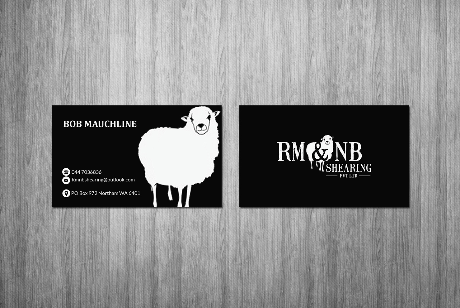 Business Card Design by Creations Box 2015 for this project | Design #22701419