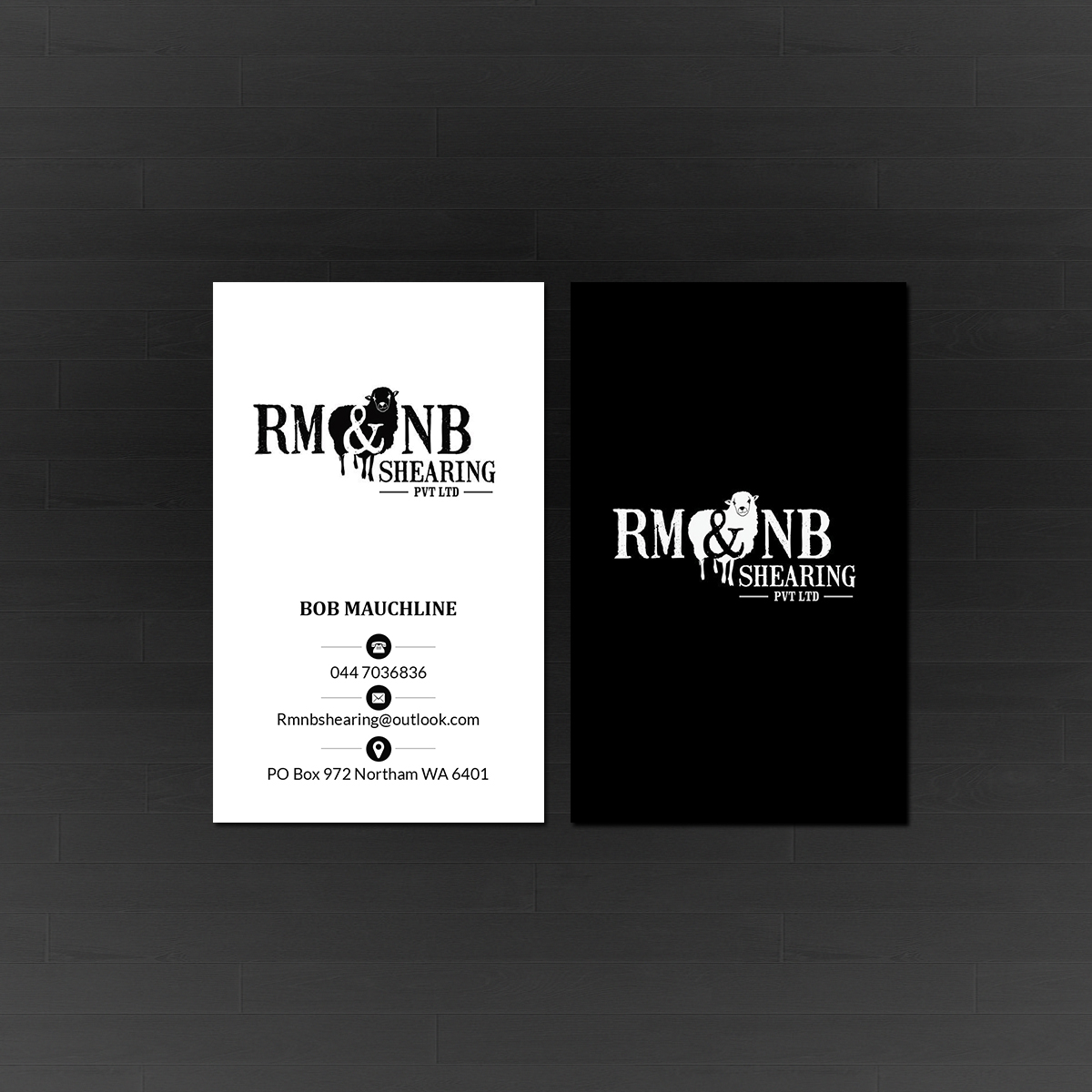 Business Card Design by Creations Box 2015 for this project | Design #22701425