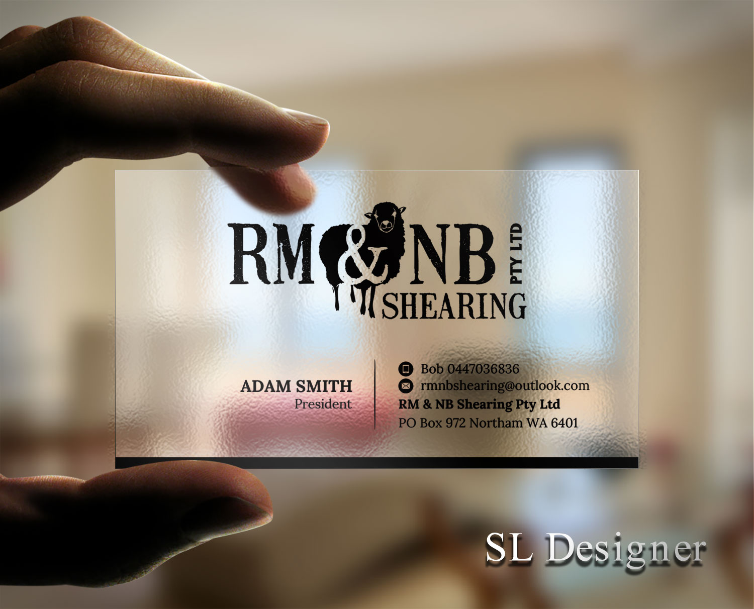 Business Card Design by SL Designer for this project | Design #22695724