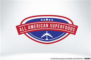 Logo Design by Bonaro Designs for All American Superfoods | Design: #3022720