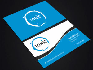 Tonic Business Card - existing card looks plain.  We are looking for a total revamp. The informat... | Visitenkarten-Design von SKYdesign