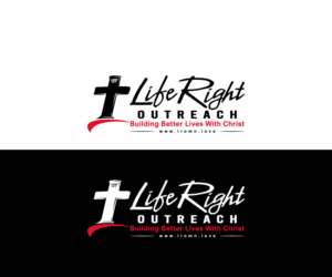 LifeRight Outreach - Building Better Lives With Christ  | Logo Design by Mario