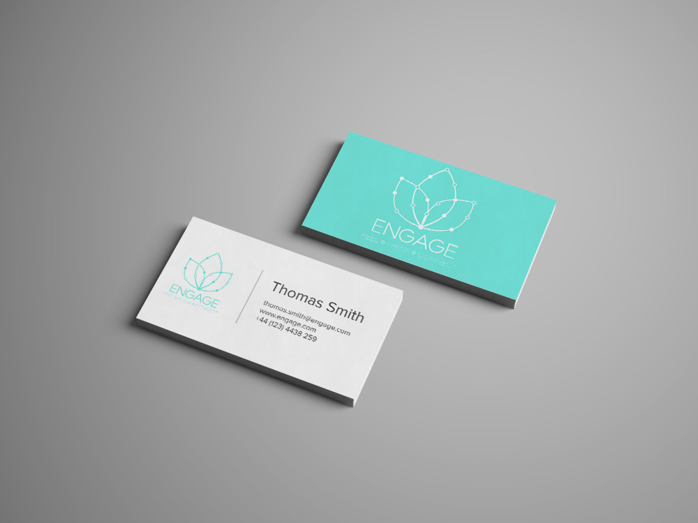 Diseño de Logo por Teco Studio para Engage: feel.think.connect. | Diseño #22782735