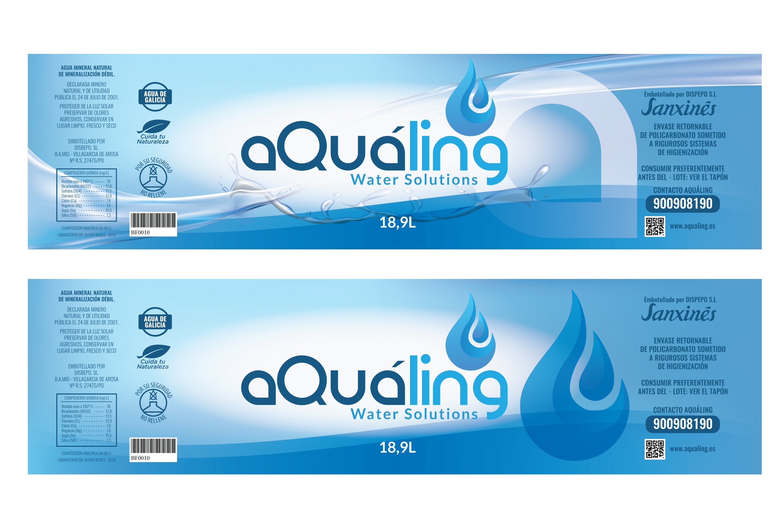 Label Design by Sergio Coelho for Servicios vending de Galicia s.l | Design: #22825250