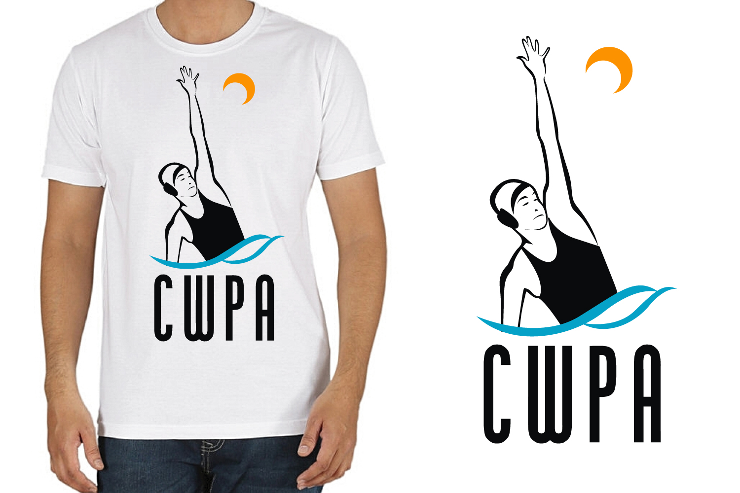 T-shirt Design by Jay Design for collegiate water polo association | Design #22707390