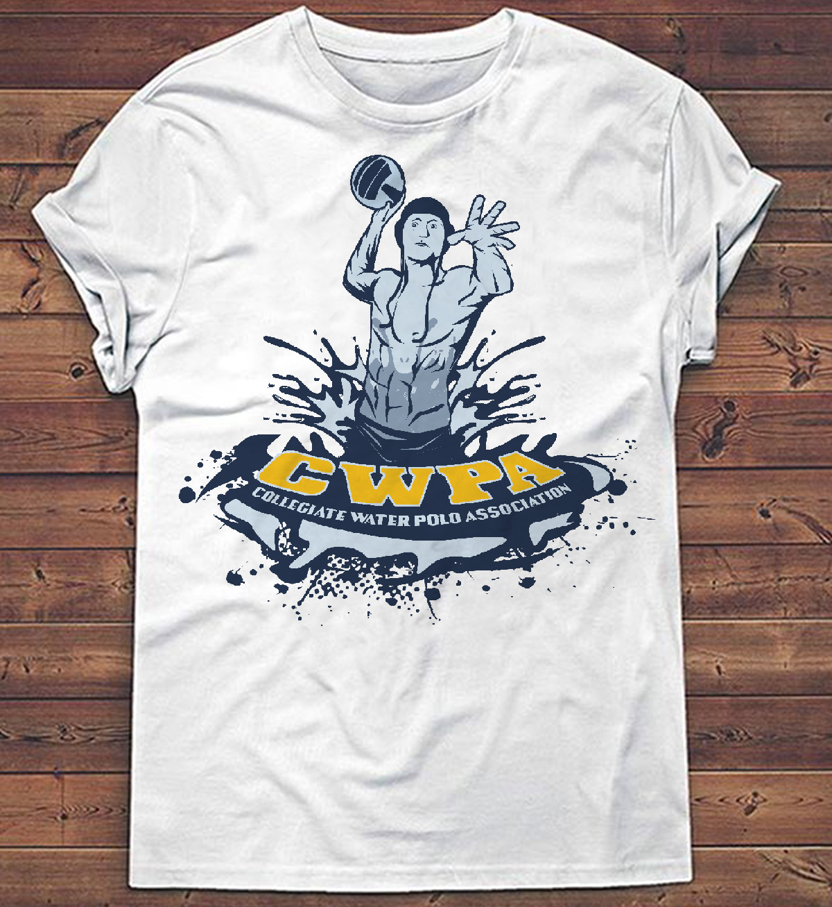Design de T-shirt par creative gravity pour collegiate water polo association | Design #22705906