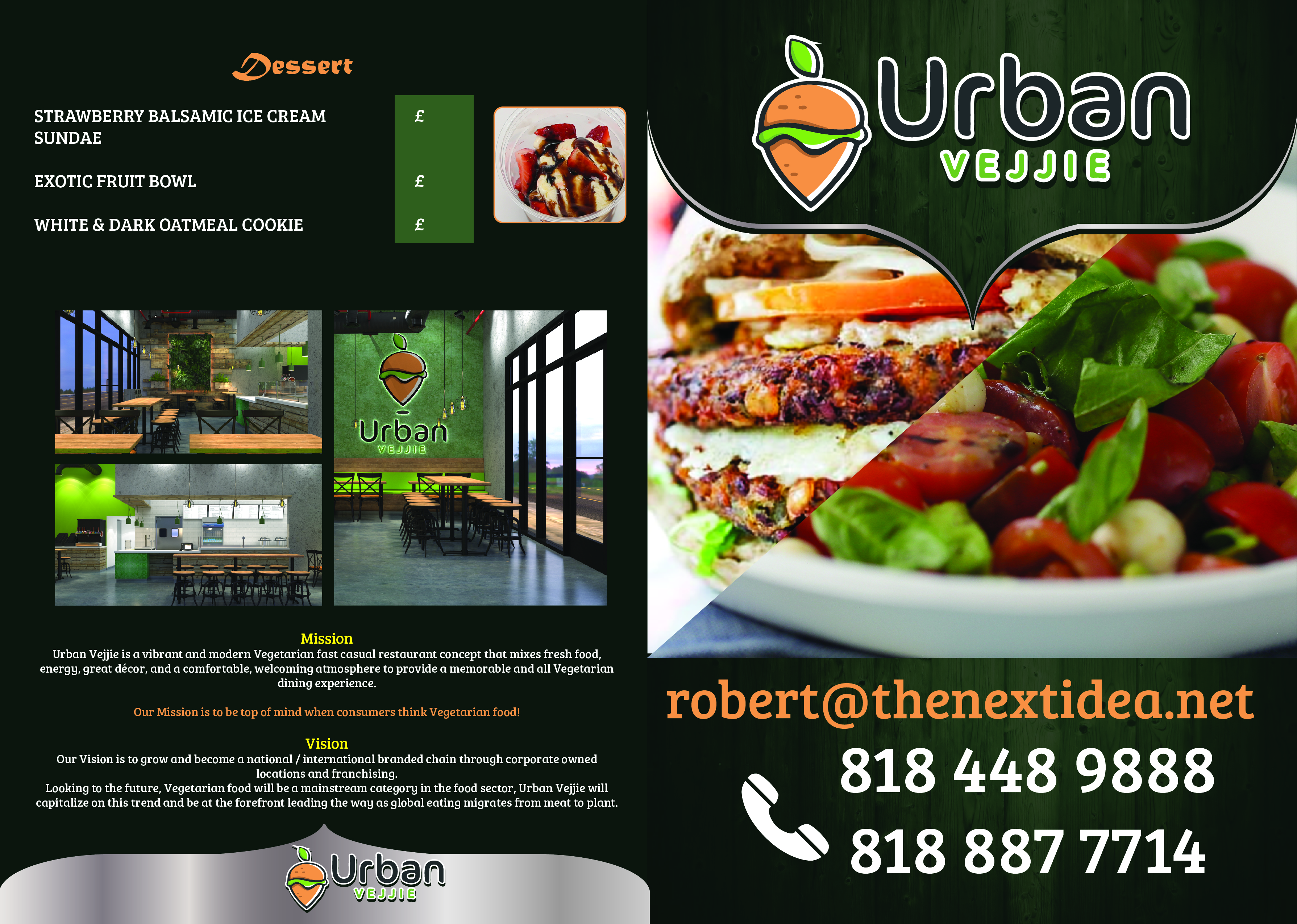 Design de Menu par zoovdesign pour The Next Idea | Design #22739466