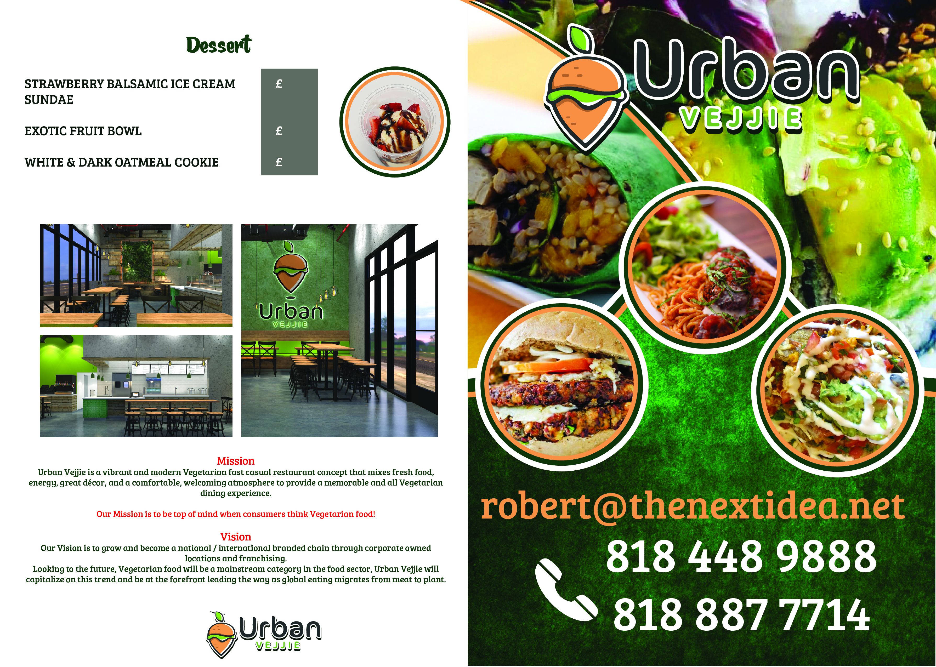 Design de Menu par zoovdesign pour The Next Idea | Design #22739482