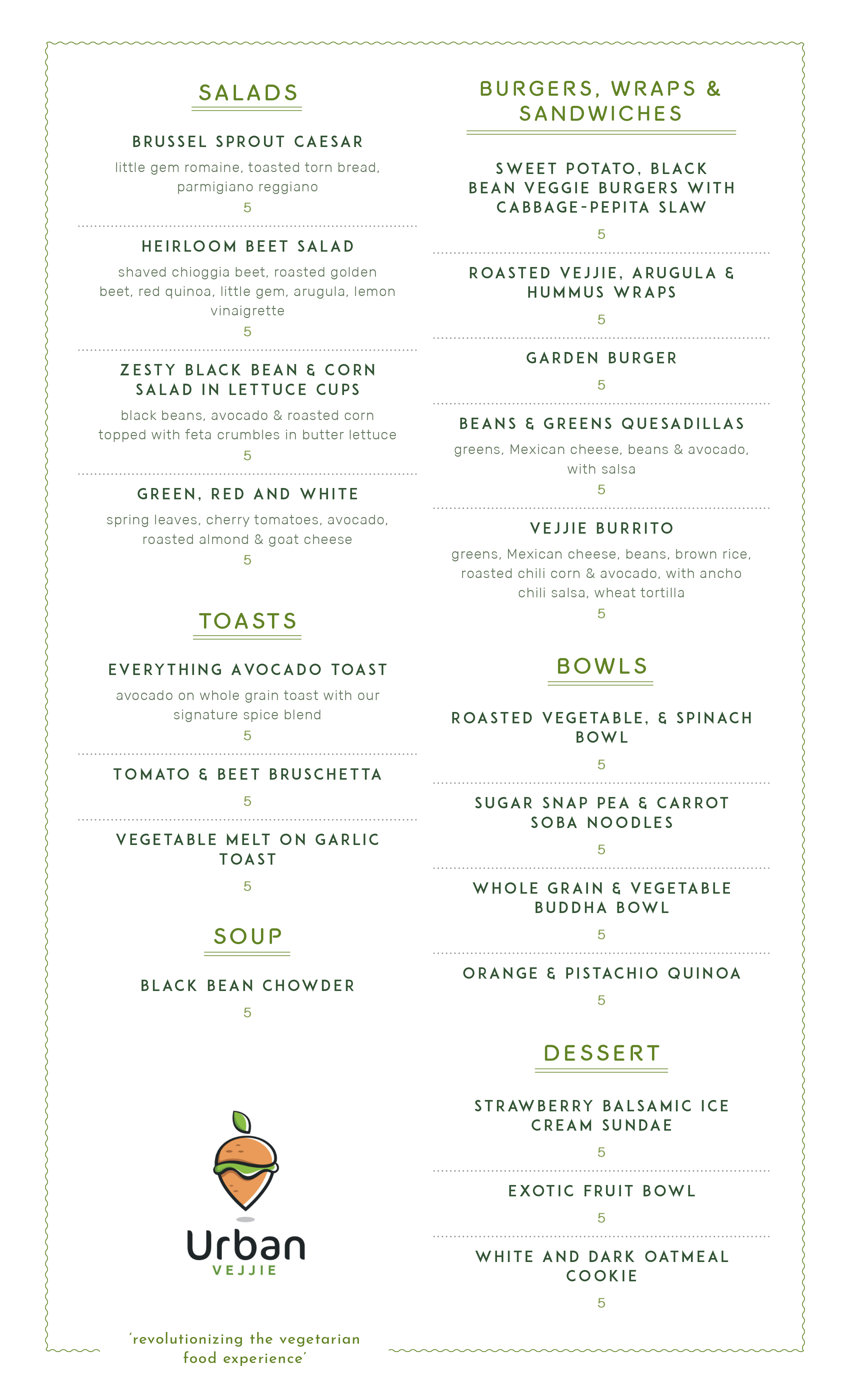 Design de Menu par -HEATHER- pour The Next Idea | Design #22726322