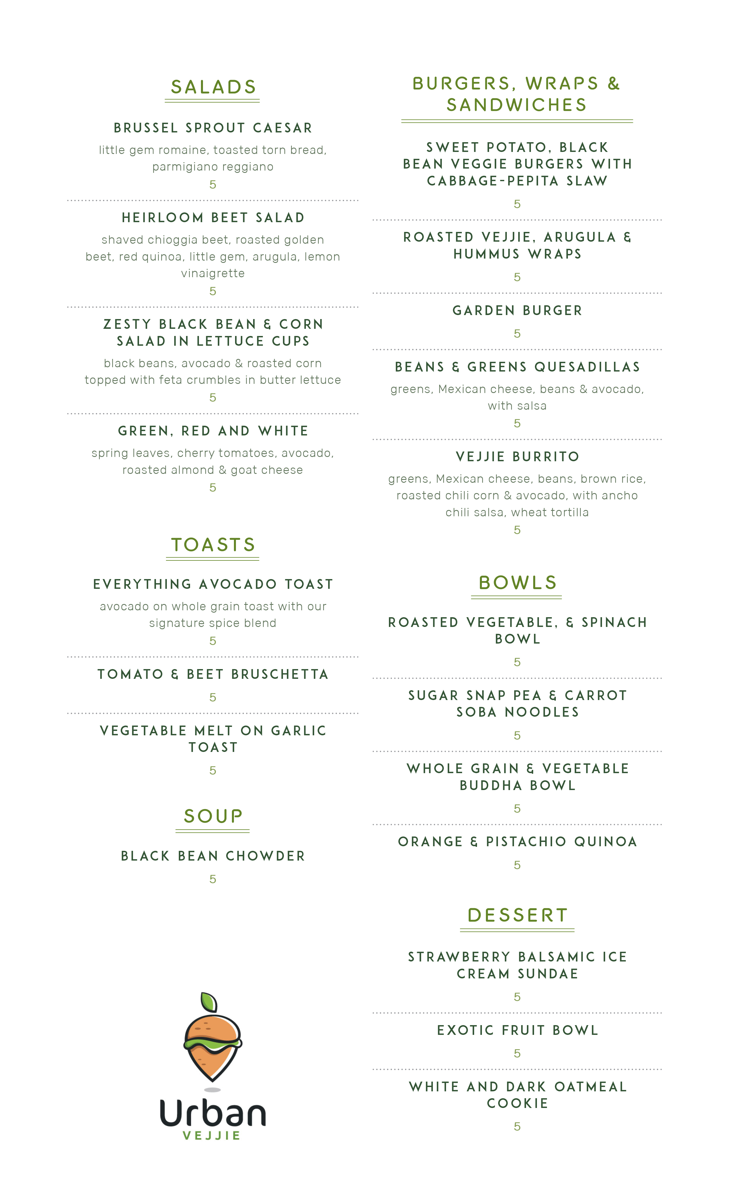 Menu Design by -HEATHER- for The Next Idea | Design #22726323