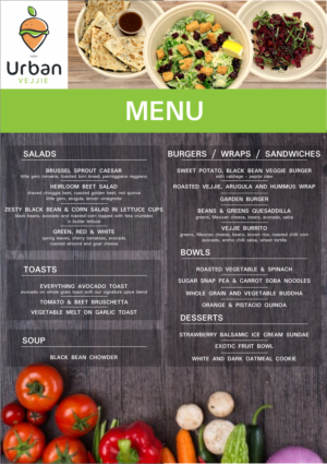 Menu Design by lucy_diana for The Next Idea | Design: #22722971