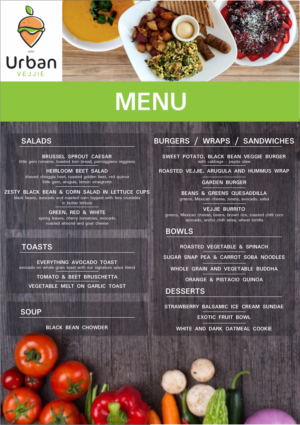 Menu Design by lucy_diana for The Next Idea | Design: #22712262