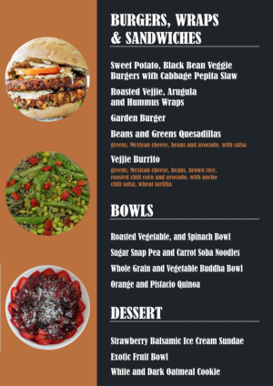 Menu Design by myuko for The Next Idea | Design: #22718509