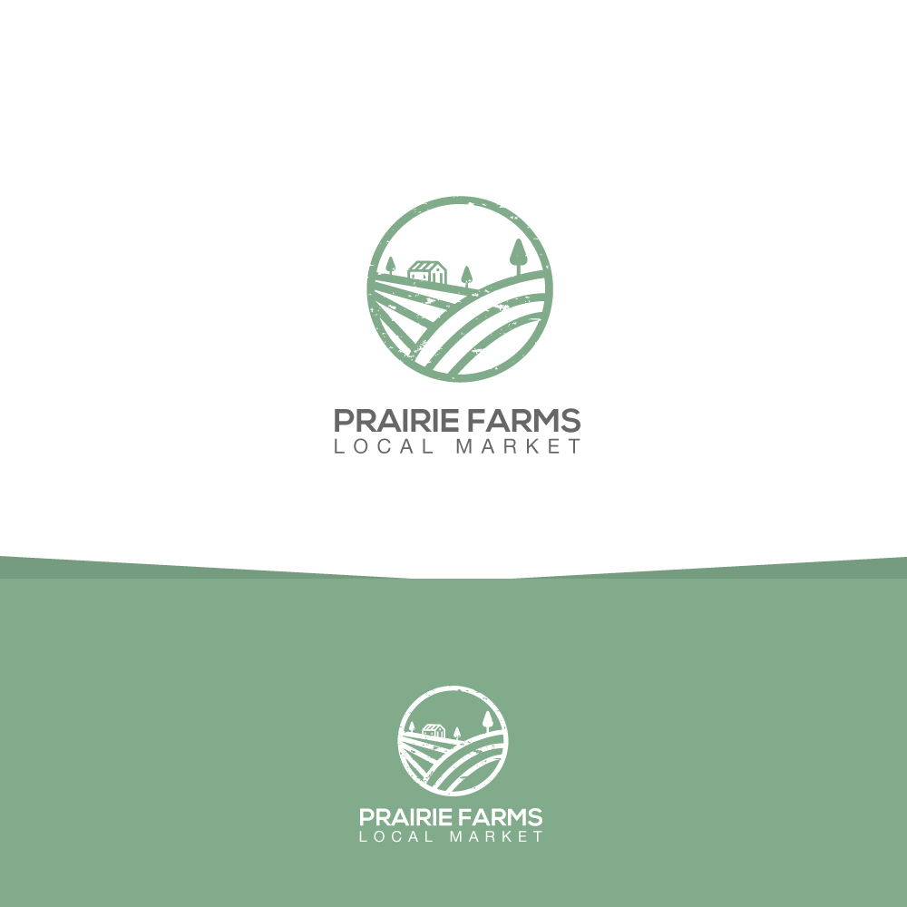 Logo Design by ESolz Technologies for Prairie Farms Local Market | Design #22706824