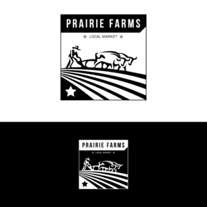 Logo Design by Maxo-Biz for Prairie Farms Local Market | Design: #22716676