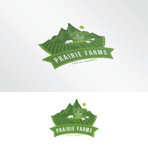 Logo Design by Maxo-Biz for Prairie Farms Local Market | Design: #22716678