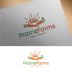 Logo Design by Maxo-Biz for Prairie Farms Local Market | Design: #22738682