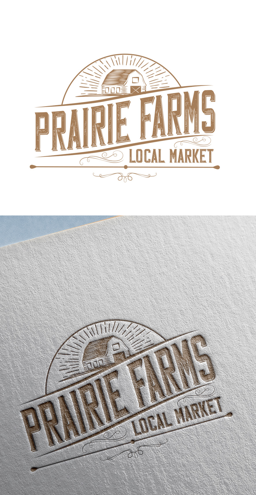 Logo Design by SSPP for Prairie Farms Local Market | Design #22707919