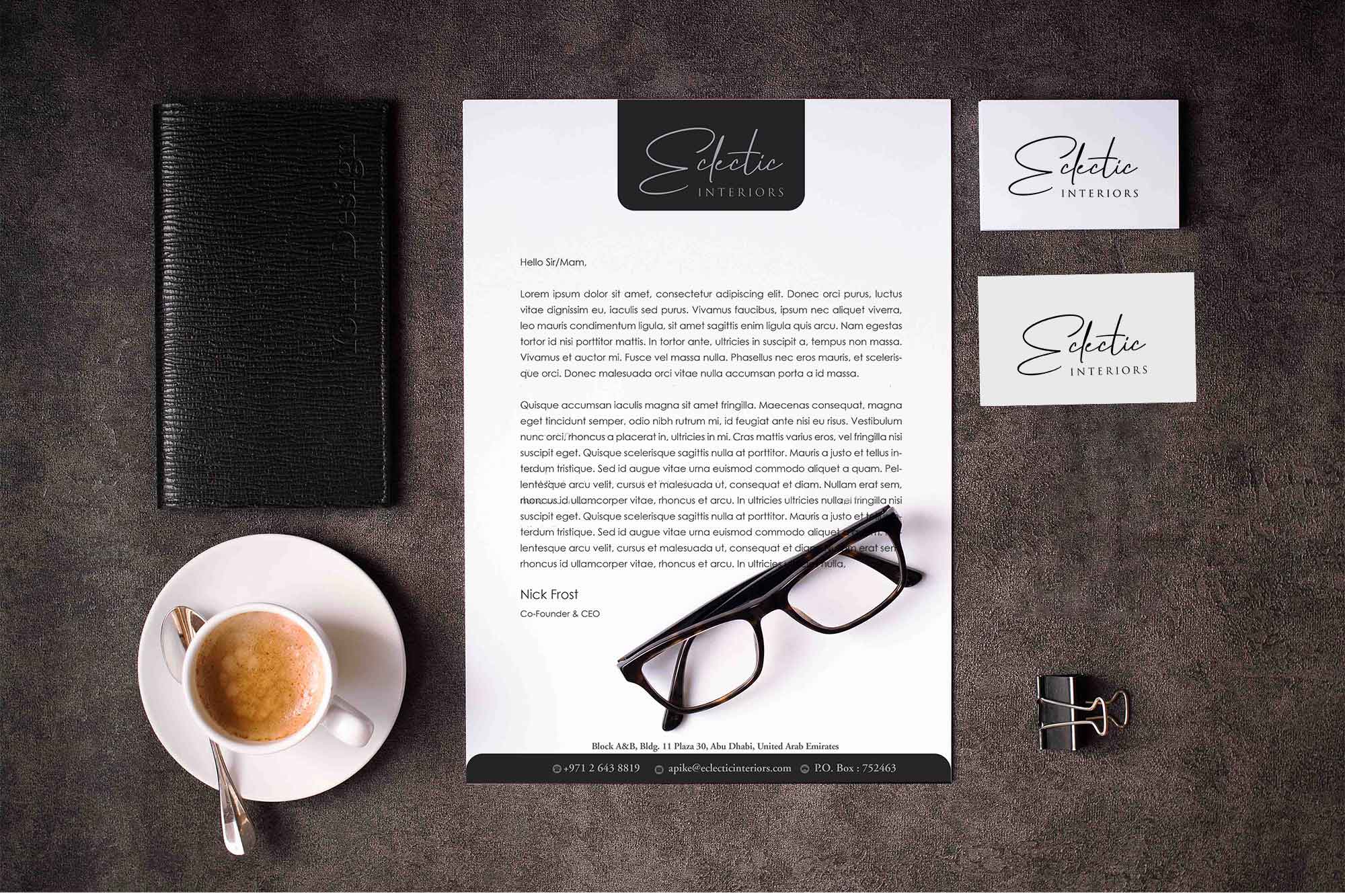 Stationery Design by Pointless Pixels India for UNii  | Design #22718868