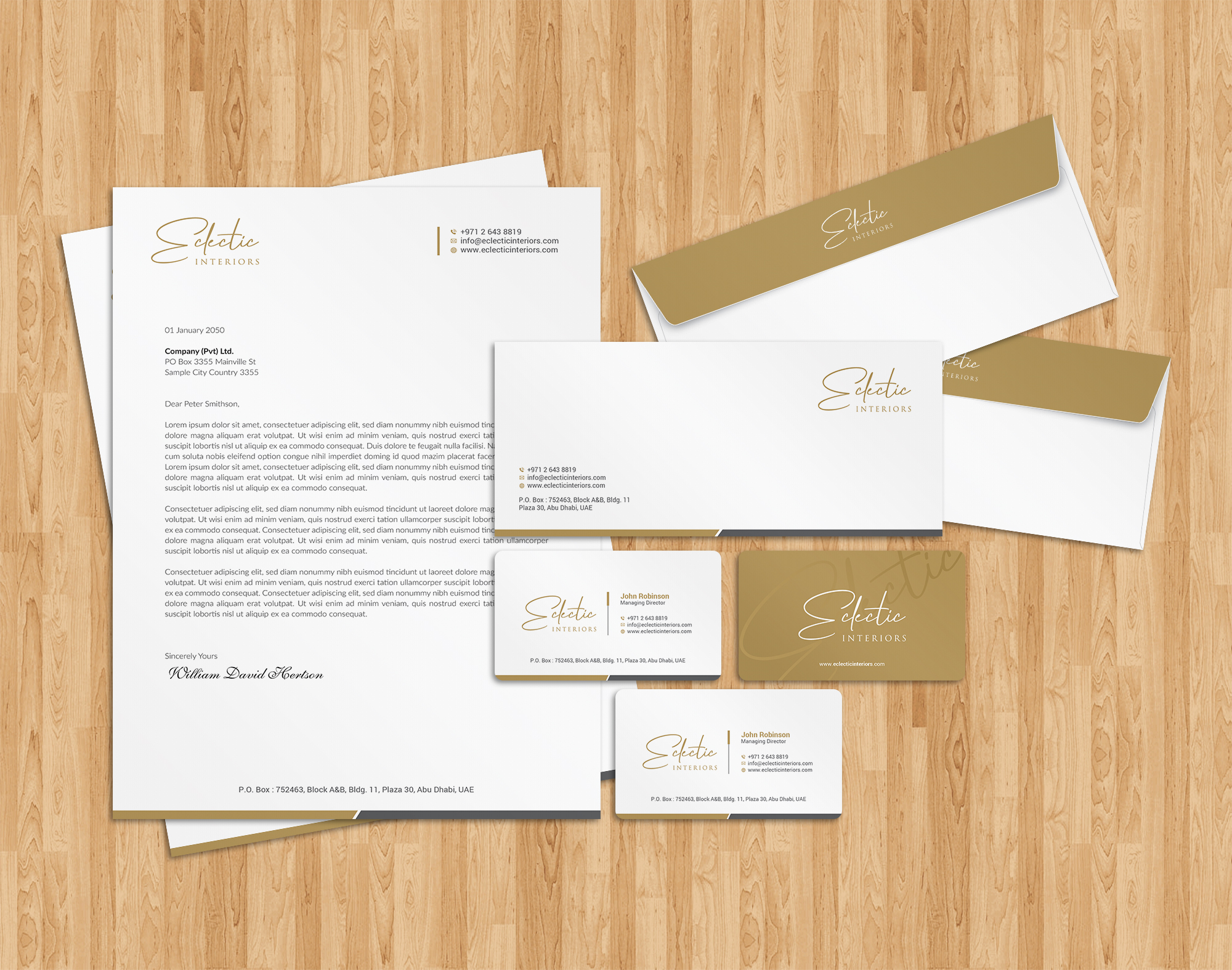 Stationery Design by OxonoArt for UNii  | Design #22722275