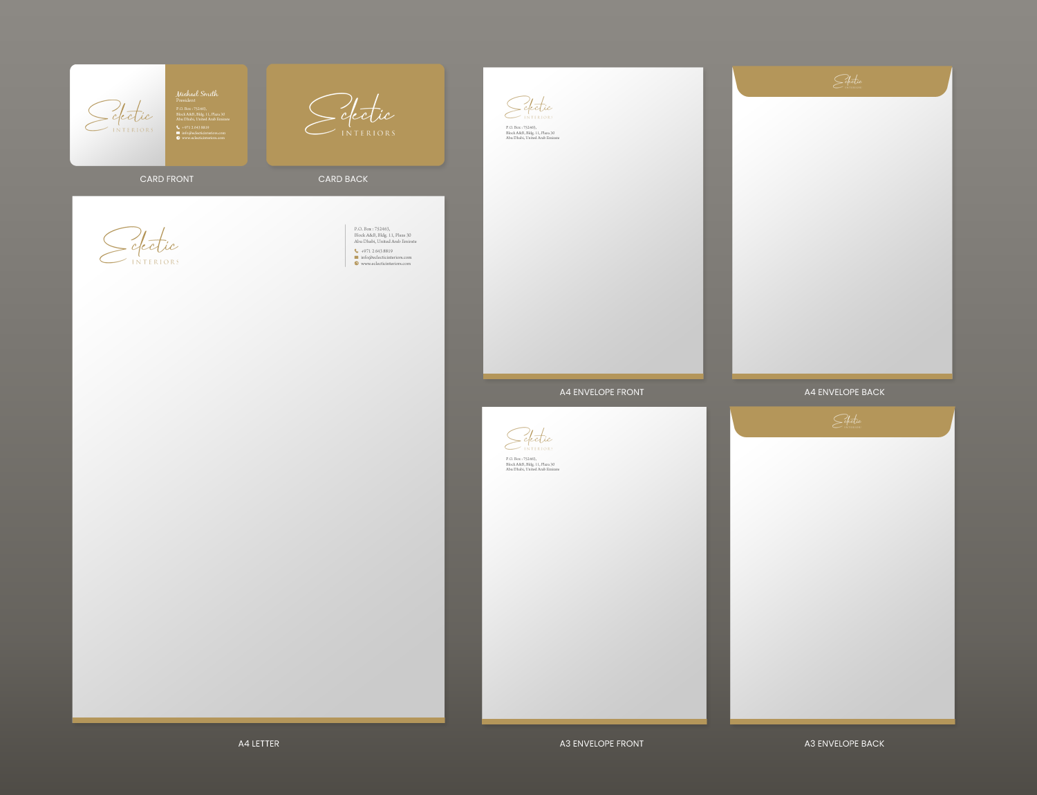 Stationery Design by chandrayaan.creative for UNii  | Design #22718032