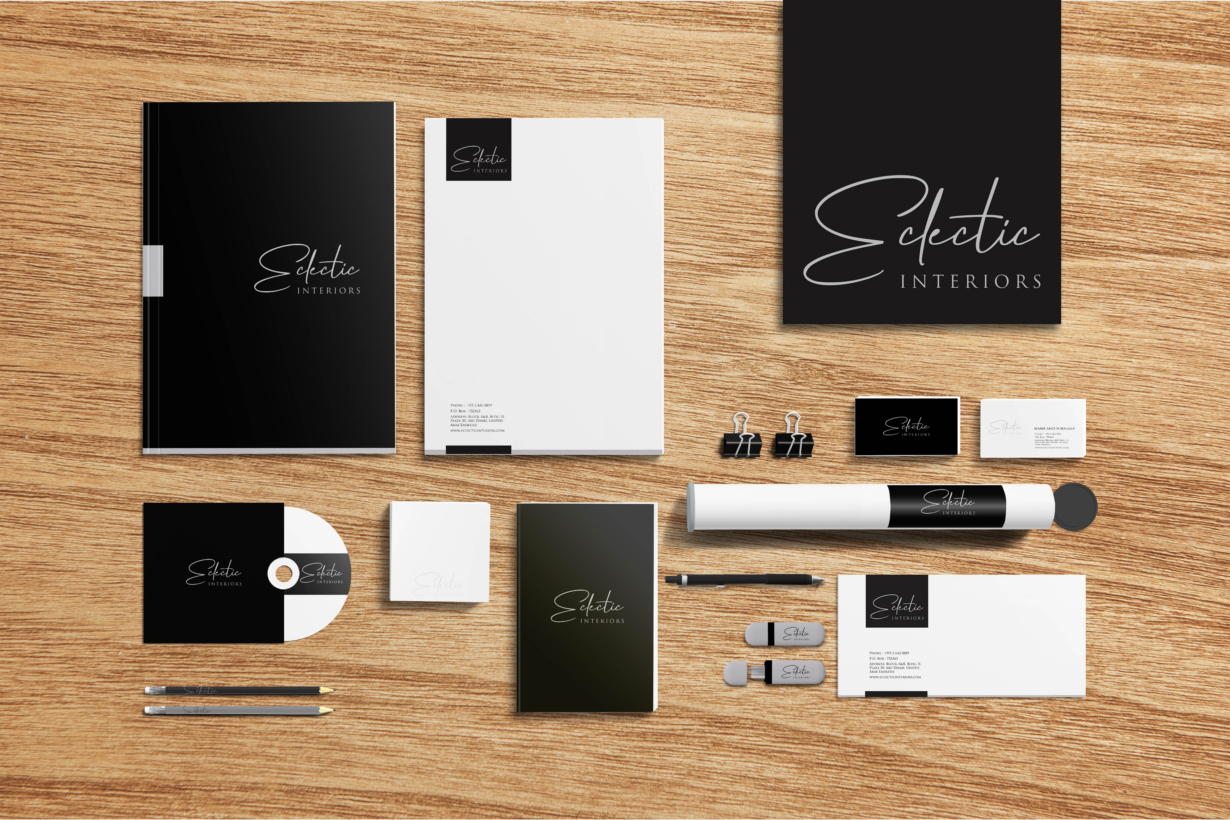 Stationery Design by 68_Design for UNii  | Design #22738347