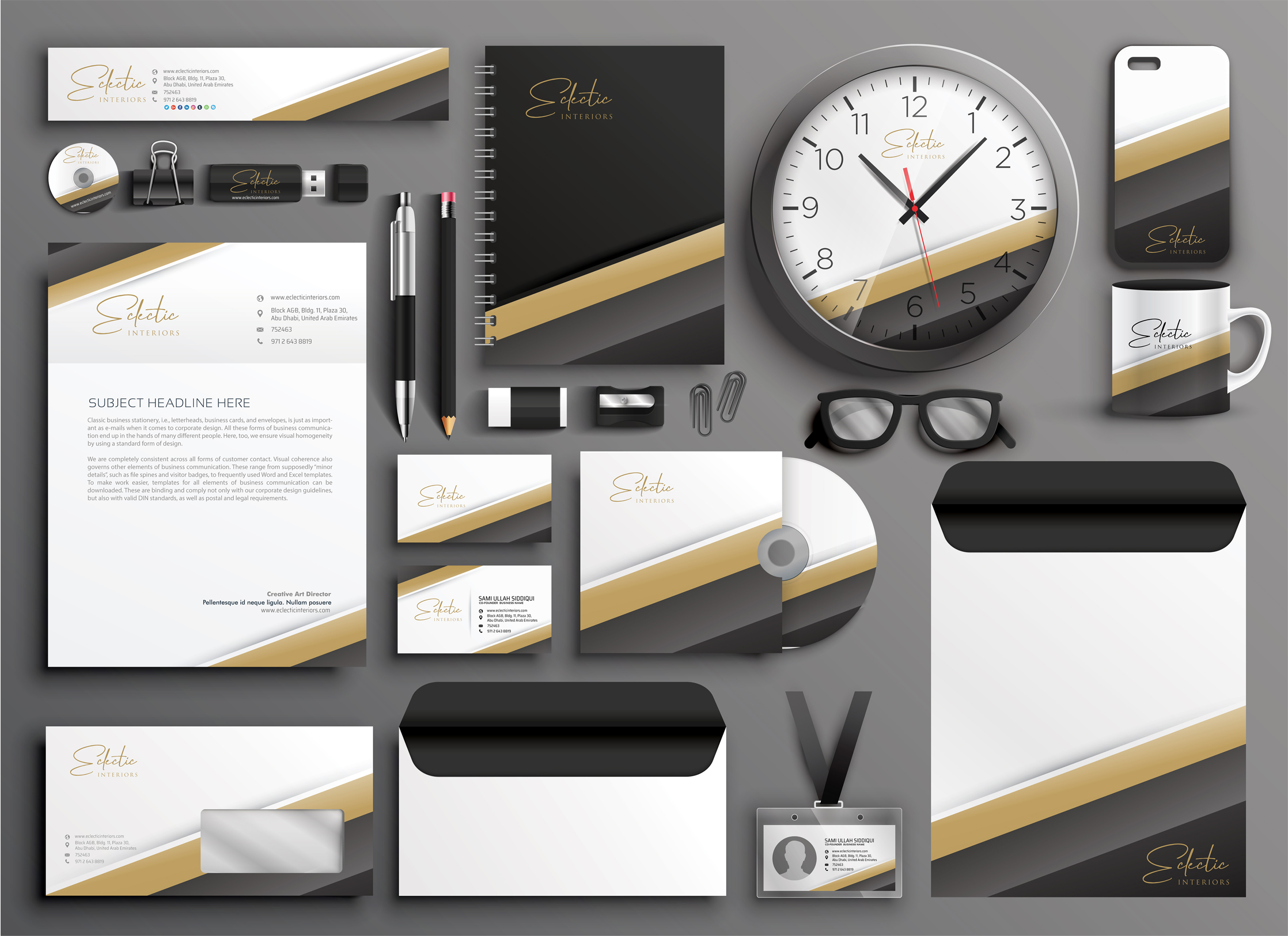 Stationery Design by Creative Art World for UNii  | Design #22723139