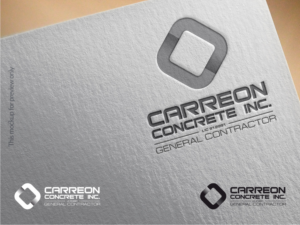 Carreon Concrete Inc. General Contractor  Lic  812991  | Logo-Design von Atvento Graphics