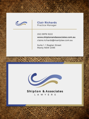 Business Card Design - Law Firm | Design de Carte de Visite par JK18