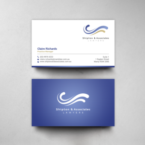 Business Card Design by chandrayaan.creative for this project | Design: #22716766