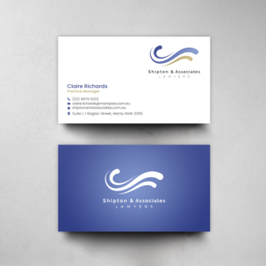 Business Card Design by chandrayaan.creative for this project | Design: #22716767