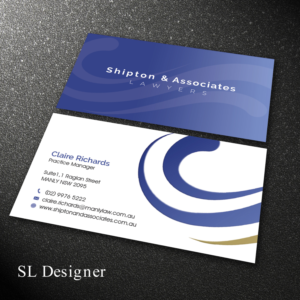 Business Card Design by SL Designer for this project | Design: #22736961