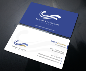 Business Card Design - Law Firm | Visitenkarten-Design von Uttom 2