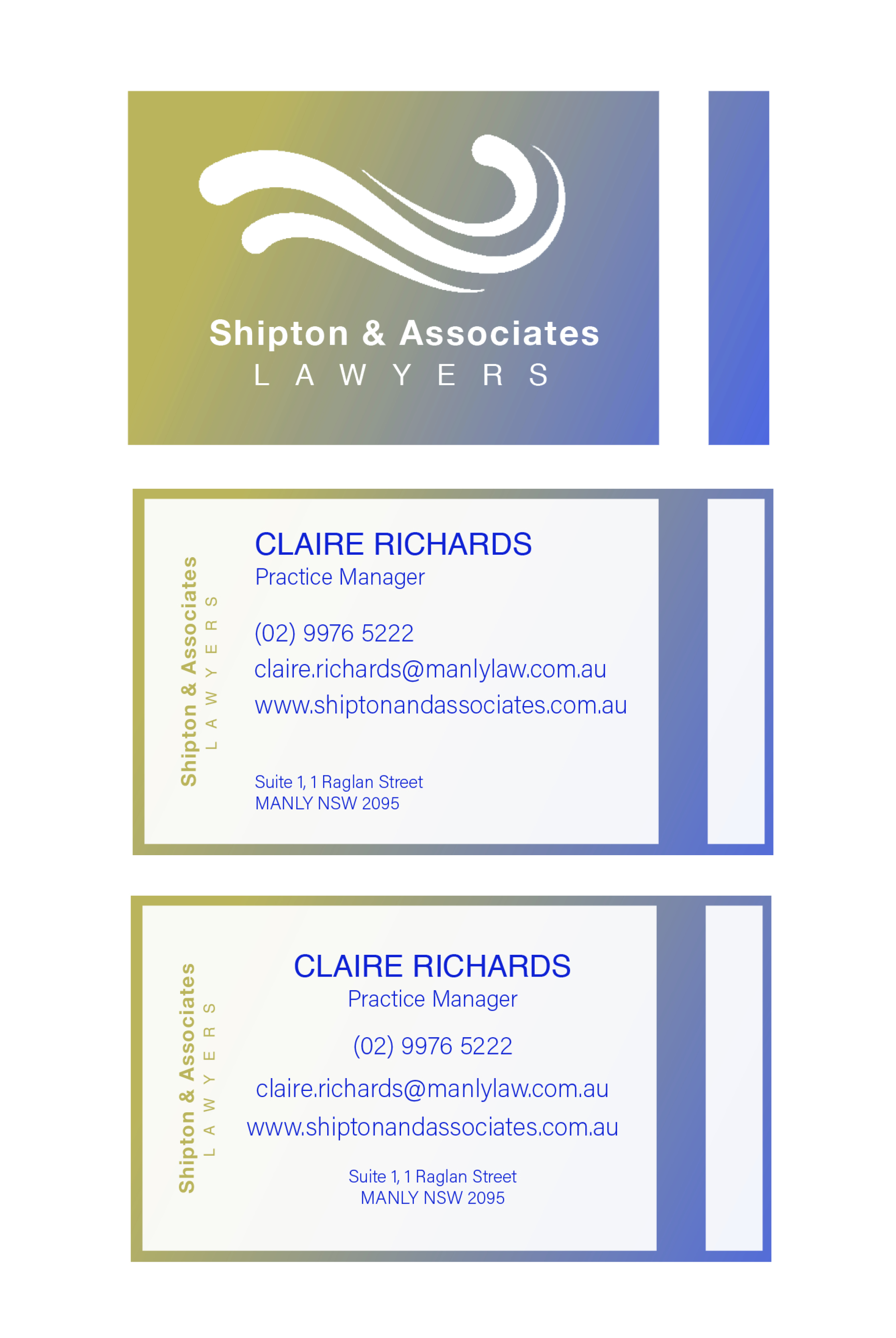 Business Card Design by rachael.meek for this project | Design #22712516