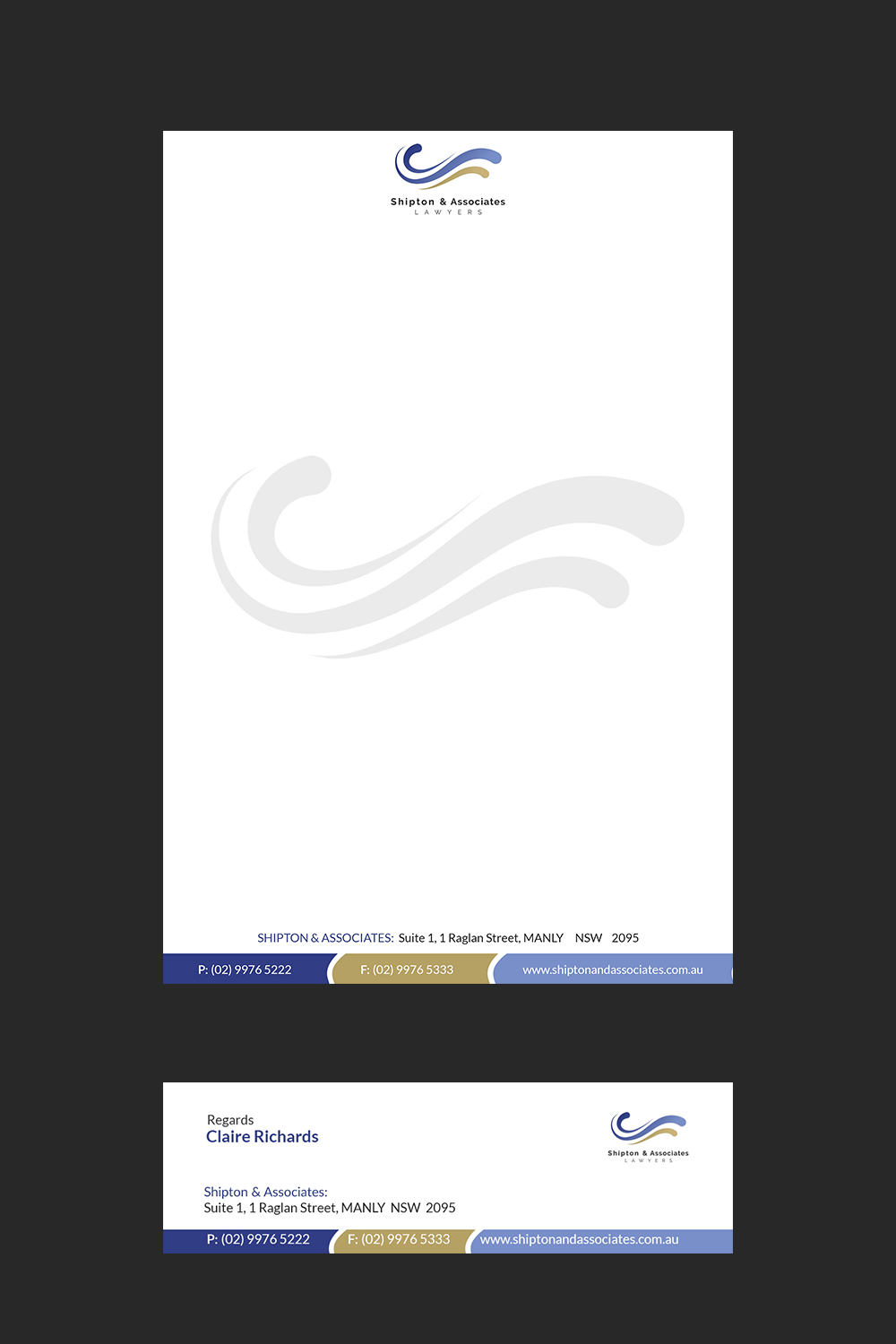 Letterhead Design by Creations Box 2015 for this project | Design #22727889