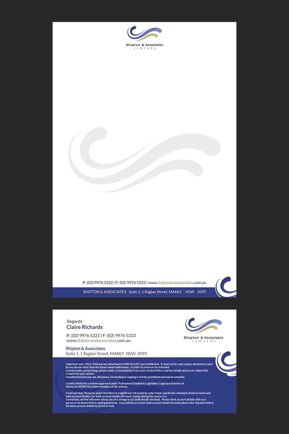 Letterhead Design by Creations Box 2015 for this project | Design #22760365