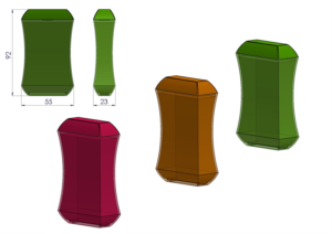 Bottle design for a range of water enhancers | Graphic Design by Zulfadzryl