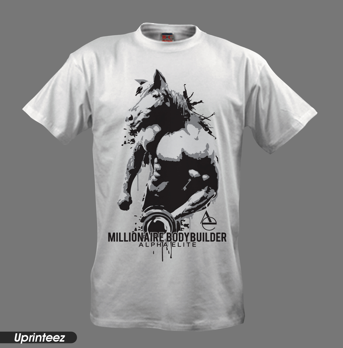 T-shirt Design by Uprinteez for alpha elite | Design #22769917
