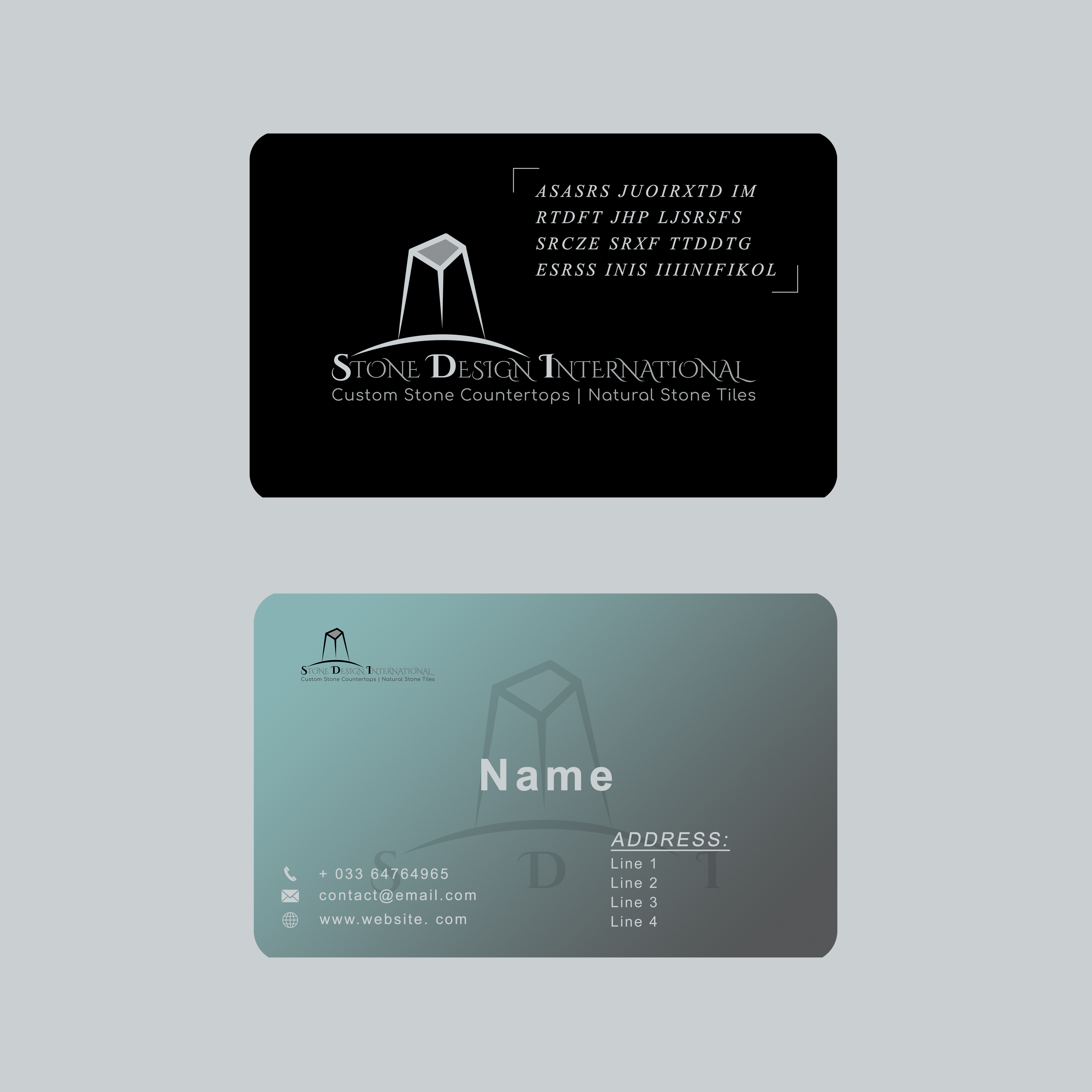 Logo-Design von DCRoman für Stone Design International | Design #22761523