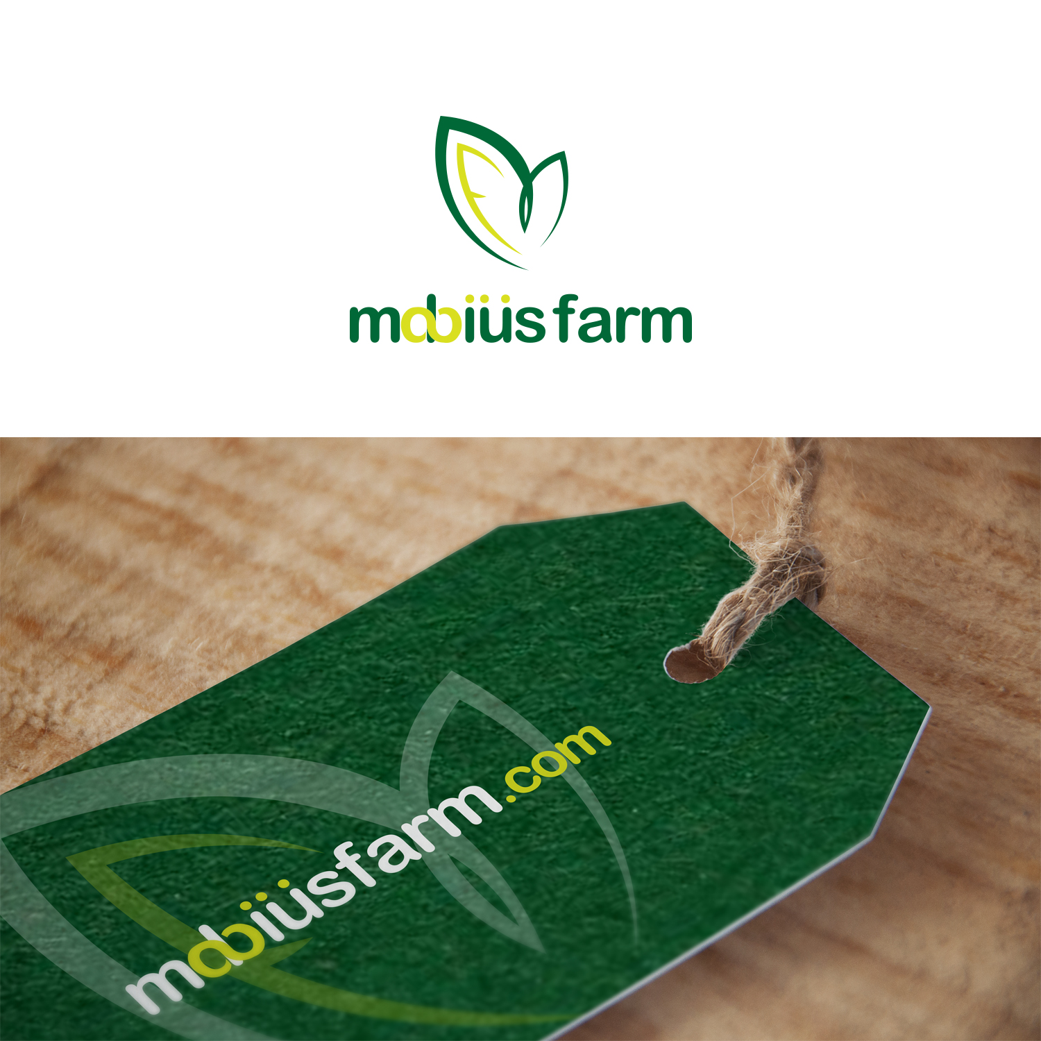 Logo Design by GenArt for Mobius Farm | Design #22709255