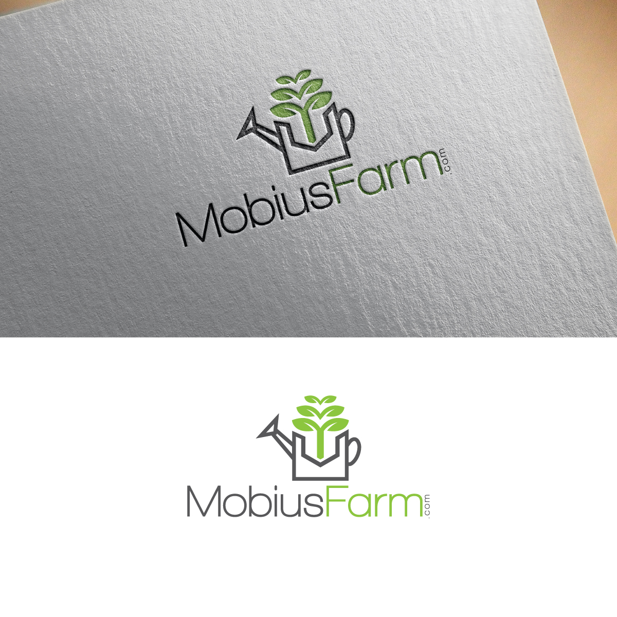 Logo Design by Graphic Bricks for Mobius Farm | Design #22708662